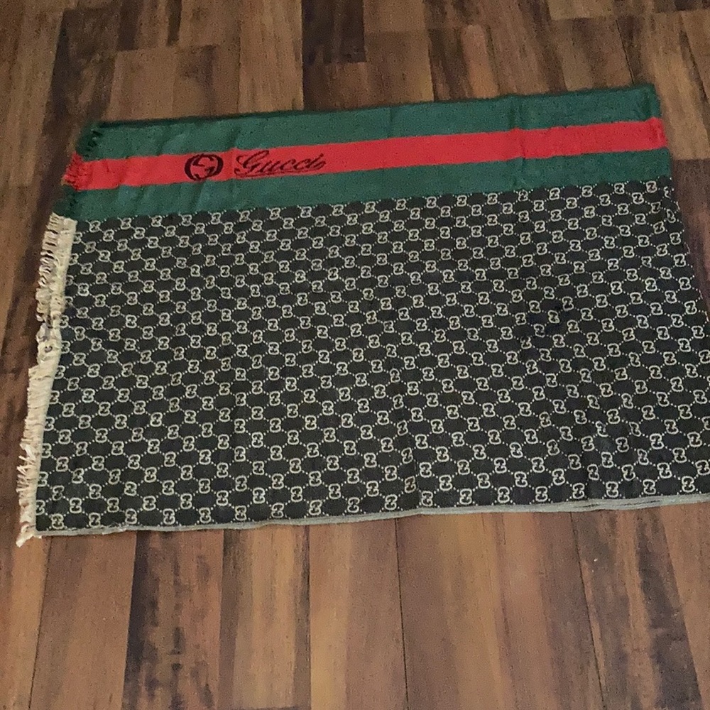 Gucci scarf or could us as a sarong for the pool or the beach.
